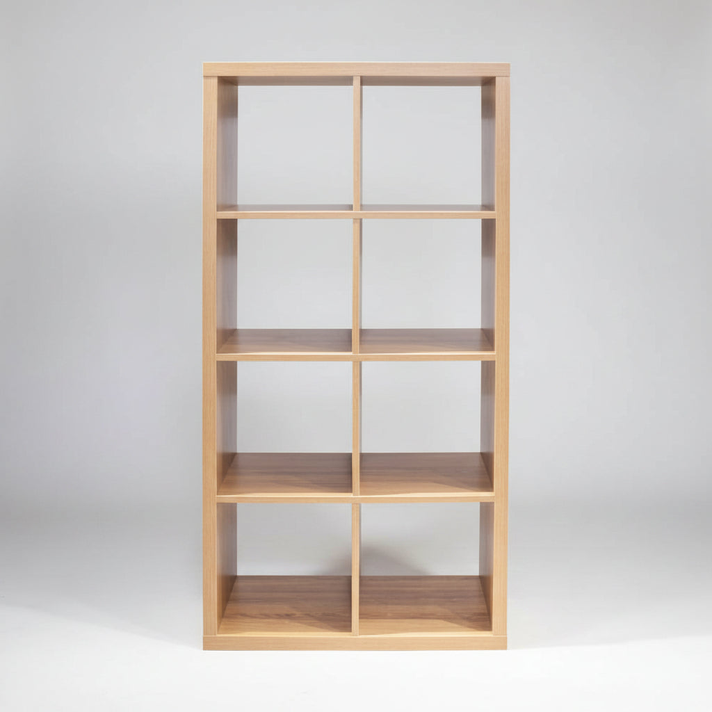 2 X 4 Cube Bookshelf Bookshelves For Home, Office, Walnut Color......