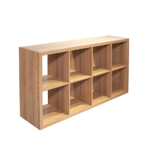 2 X 4 Cube Bookshelf Bookshelves For Home, Office, Walnut Color....